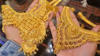 সোনার ২ ভরির সলিড নেকলেস /gold  necklace jewellery