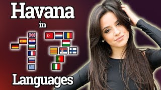 CAMILA CABELLO: Singing Havana In 17 Languages With Zero Singing Skills