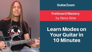 Learn Modes on Your Guitar in 10 Minutes | Fretboard Mastery Workshop