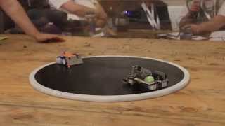 Autonomous Antweight (1lb) Combat at Robogames 2015