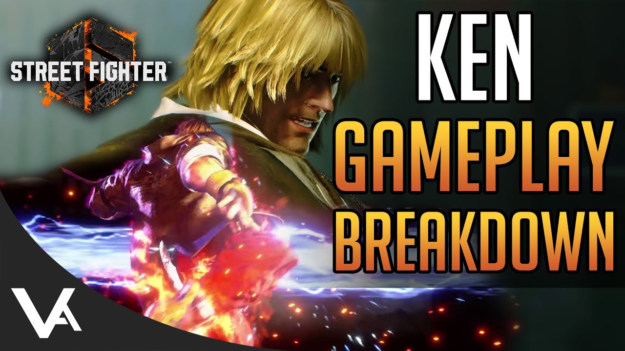 STREET FIGHTER 6 KEN GAMEPLAY! Move List, Combos & Matches (Breakdown ...