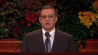 Elder Johnson: Tithing grants physical and temporal blessings. Don't pay and you miss out.