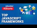 Top JavaScript Frameworks | Popular JavaScript Frameworks | #Shorts | Edureka