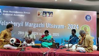 concert for neelakanta sivan cultural academy, velachery .2024 dec