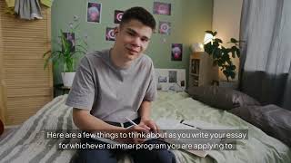 How to Write Essays for Summer Programs