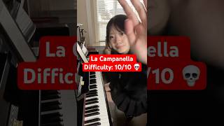 La Campanella piano challenge #shorts #piano #music #classicalmusic #fyp