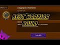 ARCANE LEGENDS - [UPDATE] BEST WARRIOR BUILD  (SENSEI TERRORSHOCK) LVL 71 (2018/2019)