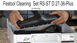 Festool Cleaning Set RS ST D 27 36 Plus Unboxing