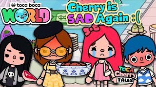 Cherry is SAD again??? - Let's Play Toca lIfe World!