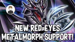 NEW RED-EYES METALMORPH SUPPORT! nice claws. Yu-Gi-Oh!