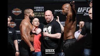 UFC 214: Daniel Cormier vs. Jon Jones 2 Staredown - MMA Fighting