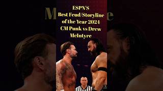 WWE Fued of the Year 2024 - CM Punk vs Drew McIntyre | #wwe #2024 #best #story #rivals #raw #netflix