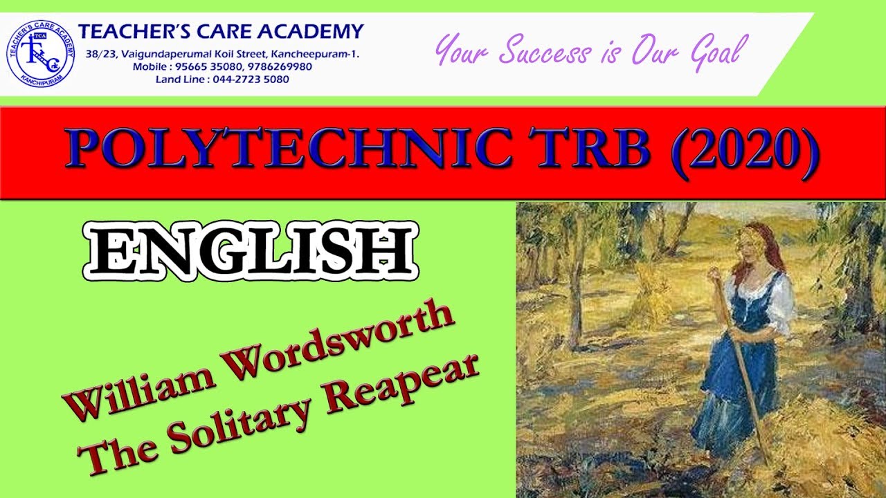 Polytechnic Trb 2020 English Youtube