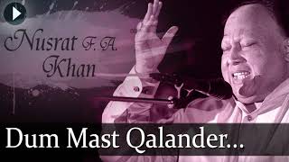 Dum Mast Qalander - Greatest Qawwalli Hits | Nusrat Fateh Ali Khan