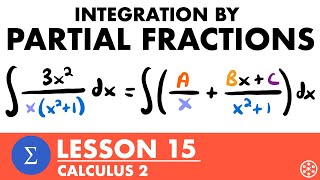 Integration By Partial Fractions | Calculus 2 Lesson 15 - JK Math