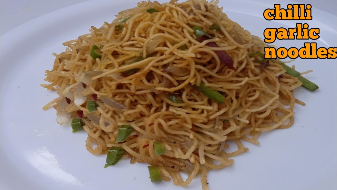 Veg Butter Chilli Garlic Noodles।।chilli Garlic Noodles Recipe।। - YouTube