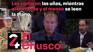 #LasDelChusco Les cortaron las uñas, mientras el borracho y el menso se leen la mano