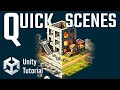 Quick Scene Setups In Unity