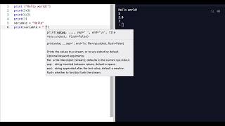 Python: Lesson 2 -- Print Function | SyntaxError