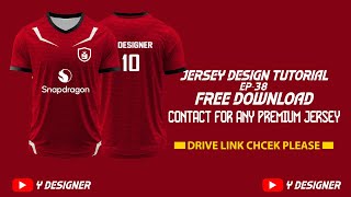 jersey design ln illustrator | with a  print-ready file free (EP-39)