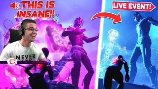 Nick Eh 30 reacts to Travis Scott CONCERT in Fortnite!