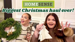 Huge HOMESENSE CHRISTMAS haul ✨ 38 items! 😱🫣✨ 2024