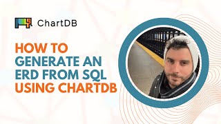 How to Instantly Generate an ER Diagram from SQL with ChartDB (Full Walkthrough)