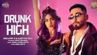 Drunk N High (Official Video) Mellow D, Aastha Gill | Adah Sharma | Akull| VYRLOriginals | New Song