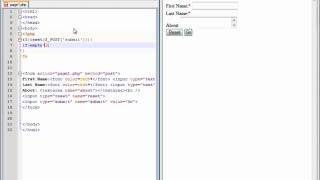 PHP Lesson 29 - Using the EMPTY Function for Required Fields