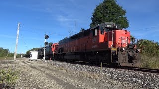 A Small Chase Of Bessemer \u0026 Lake Erie 905 From Conneaut To Albion With Teardrops and Old Signals