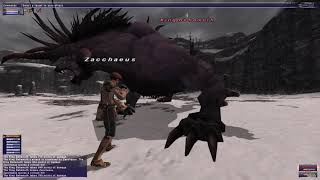 FFXI King Behemoth MNK99/THF49 Solo