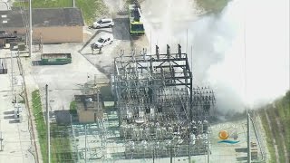 Transformer Fire Breaks Out In West-Miami Dade FPL Plant