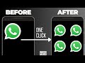📱 How To Use 4 WhatsApp Applications Simultaneously On THE Same Phone