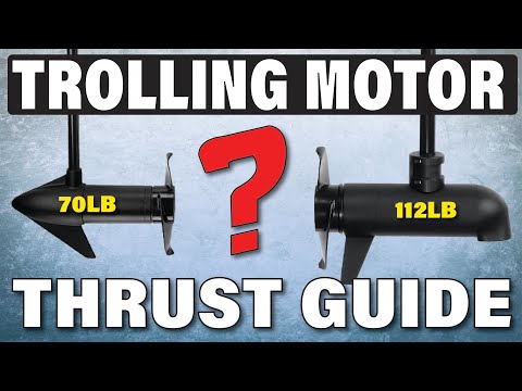 How many HP is 55 lbs of thrust?