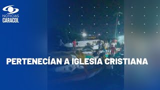 Choque entre dos lanchas dejó un muerto, un desaparecido y 13 heridos en Cartagena