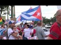 Cuba protest in St. Petersburg