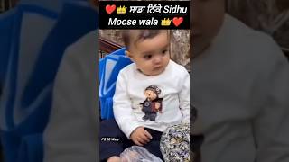 ਸਾਡਾ ਨਿੱਕੇ Sidhu Moose wala ❤️👑 #sidhumoosewala #shortvideo #balkaursinghsidhu #shorts #video #short