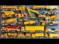 Excavator, Dump Truck, Asphalt Paver, Hydraulic Crane, Skylift Truck, Road Roller, Mixer Truck, Beko