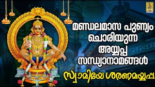 🔴 (LIVE ) മണ്ഡലമാസ പുണ്യം നേടിത്തരുന്ന അയ്യപ്പ സന്ധ്യാനാമങ്ങൾ #ayyappa #ayyappan #ayyappaswamysongs