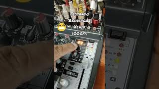 Testando Behringer Xenix 1002 Fx