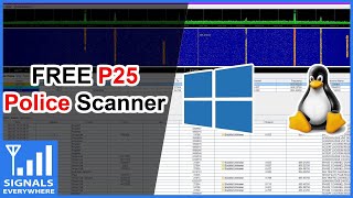 SDRTrunk The FREE P25 Police Scanner! Windows and Linux Tutorial