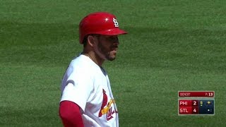 PHI@STL: Pham knocks an RBI single to center field