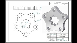 Learning Solid Edge - Practice for Beginners - Lab 4