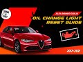 Alfa Romeo Giulia Oil Change Light Reset Made Easy: Tried and True Methods