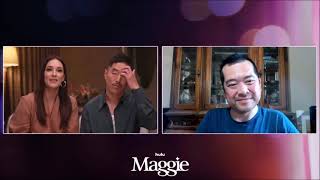 Leonardo Nam and Angelique Cabral Interview for Hulu's Maggie