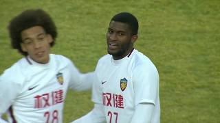 Tianjin Quanjian - Ceres 2:0 HD highlights 30/01/18 all goals Modeste 2 goals