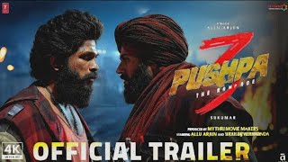 Pushpa 3: The Rampage - Official Trailer | Allu Arjun | Vijay Deverakondal Rashmika M | Jagapathi B