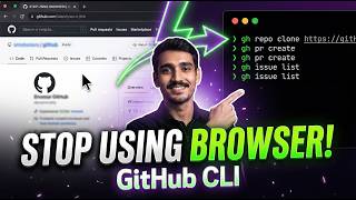 GitHub CLI (gh) Full Tutorial | Manage GitHub from Terminal (Hands-On)