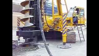 IHC FUNDEX FOUNDATION DRILL CANADA F3500 CFA Rock Drilling