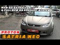 New SS Extractor & Full New SS Exhaust System | PROTON SATRIA NEO